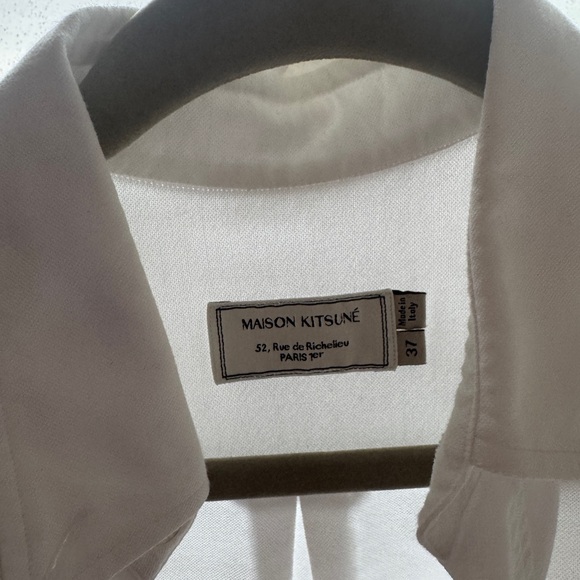 Maison Kitsune Men’s Oxfort Shirt - Picture 2 of 5